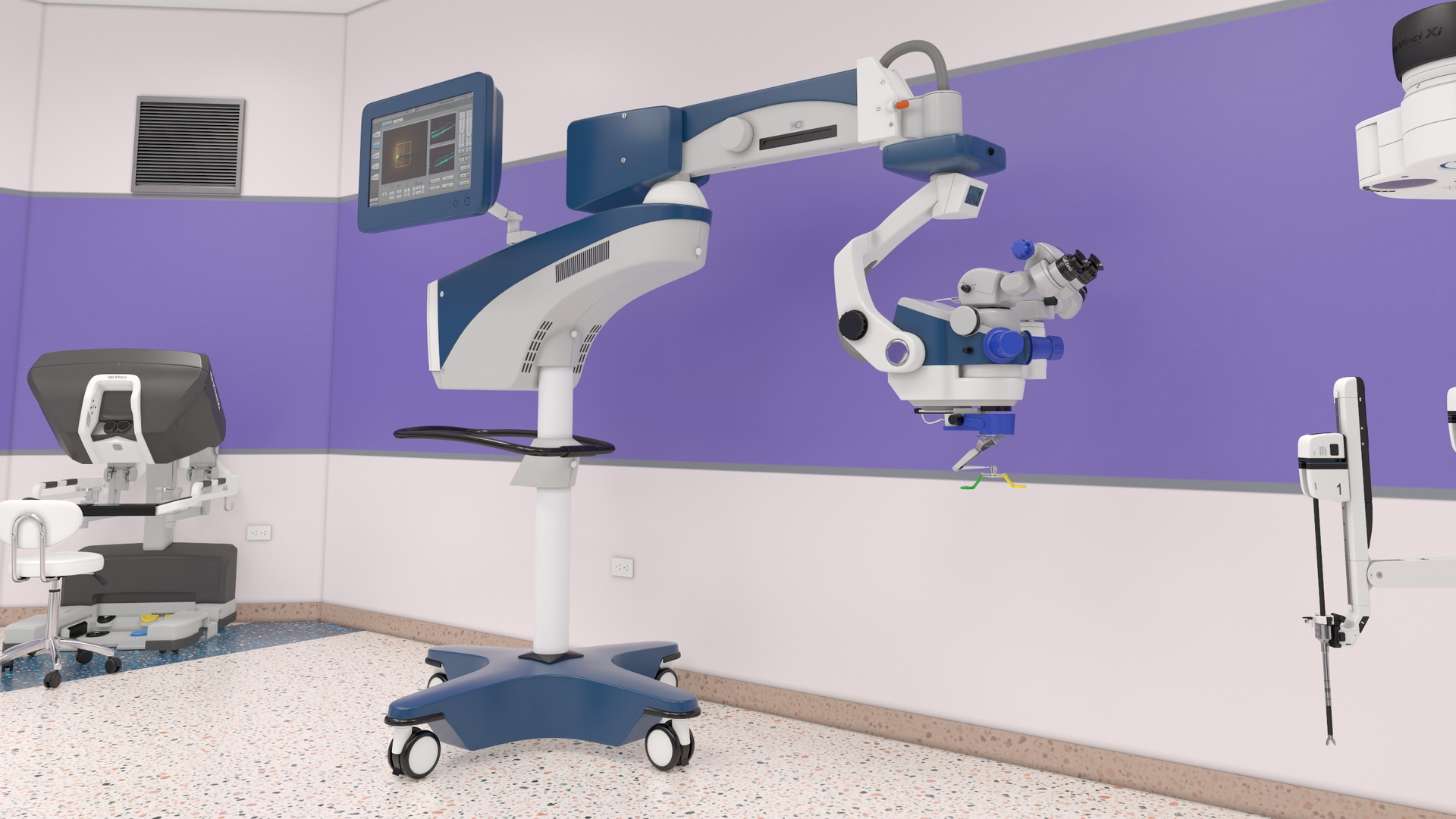 3D Surgical Operating Room model