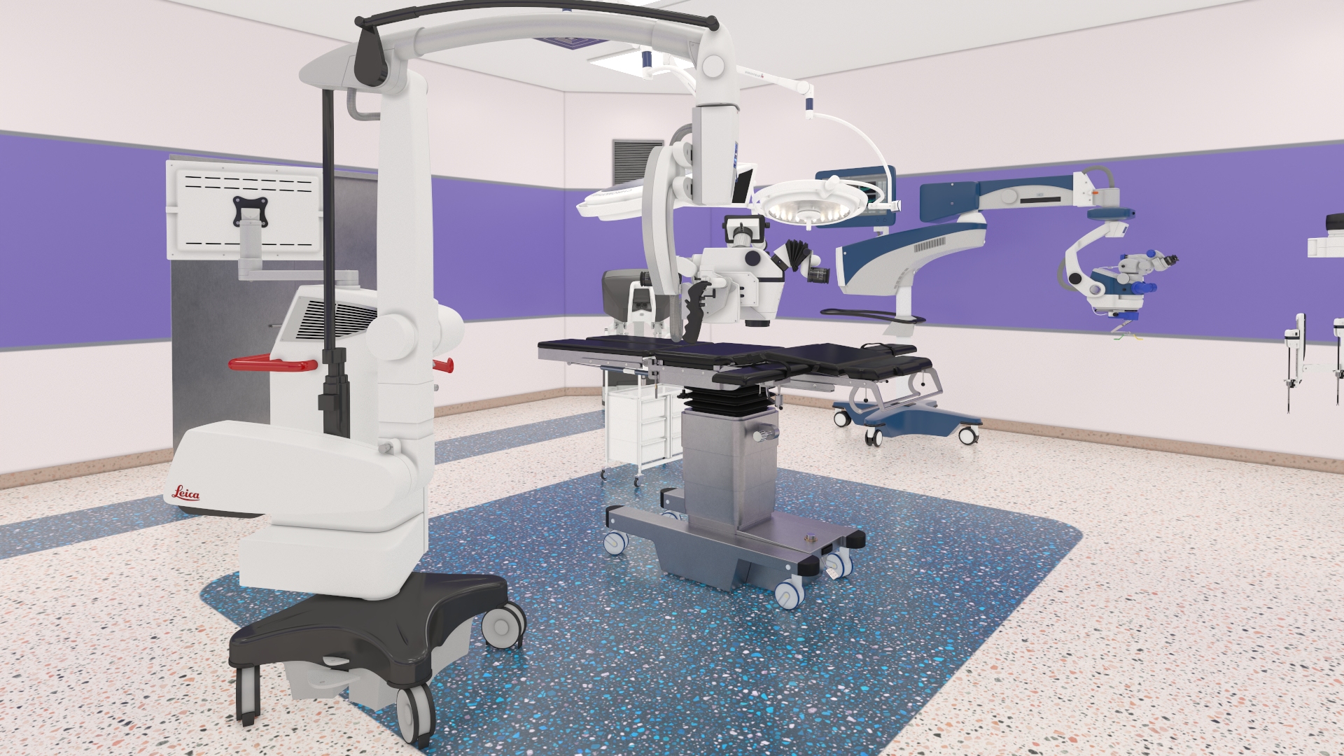 3D Surgical Operating Room model