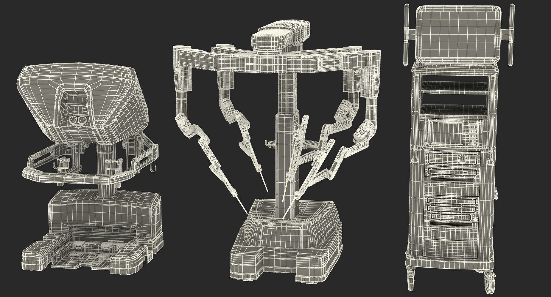 3D Surgical Operating Room model