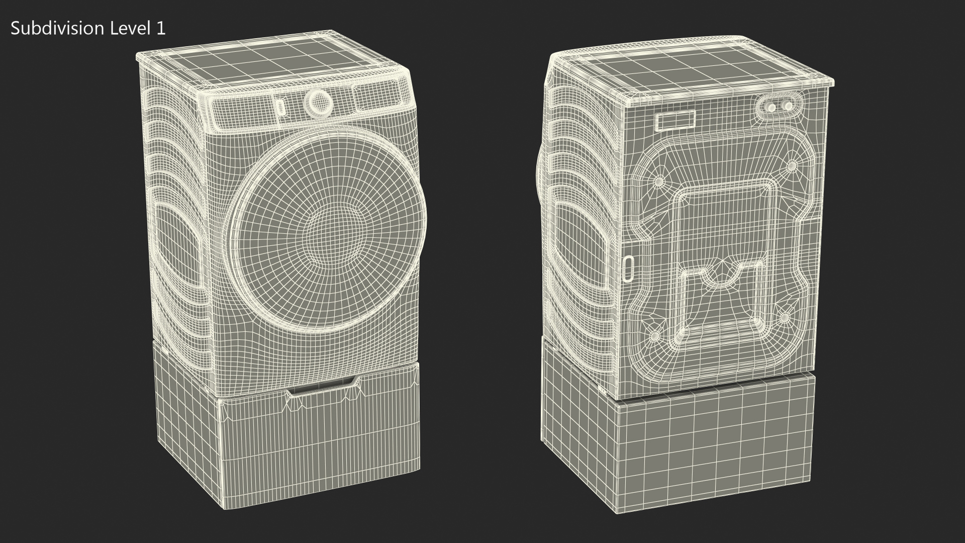 3D Dryer Profile Blue model