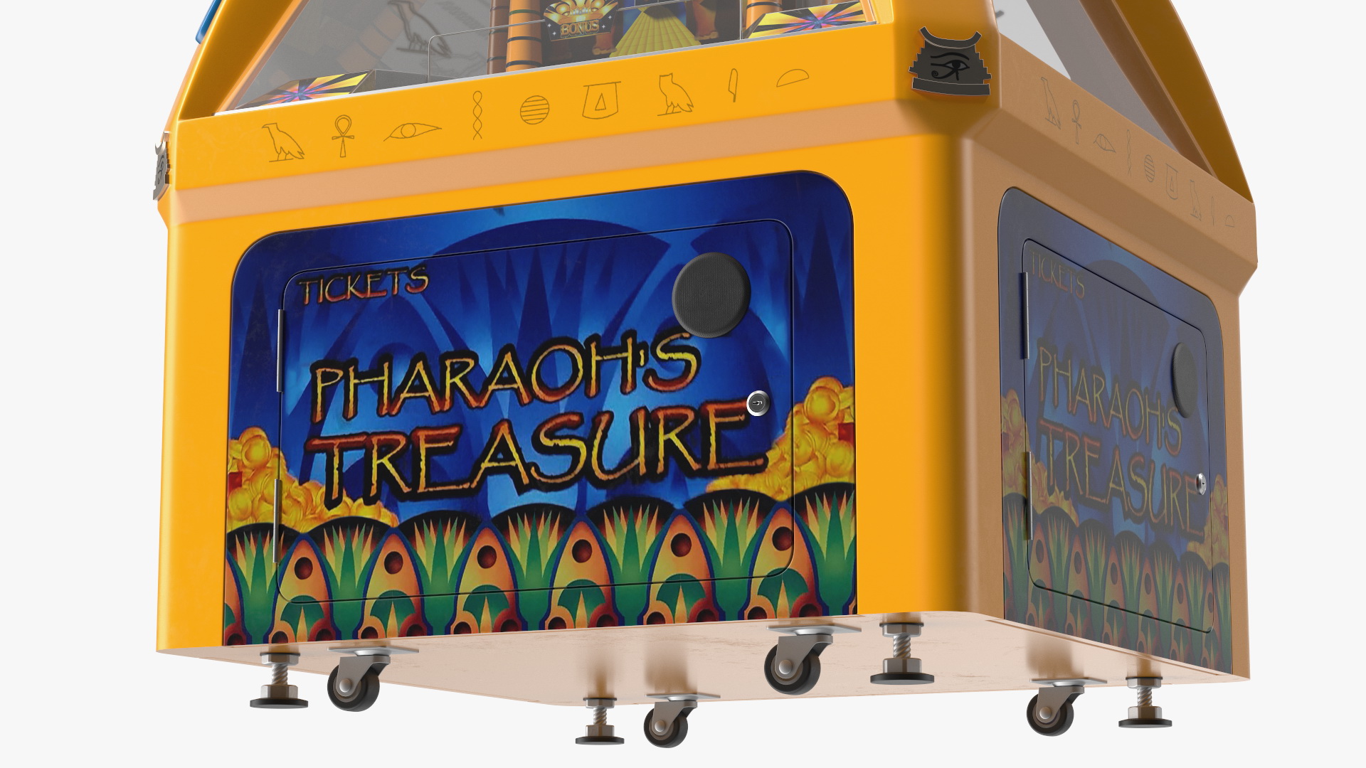 3D model Pharaoh Treasure Game Off