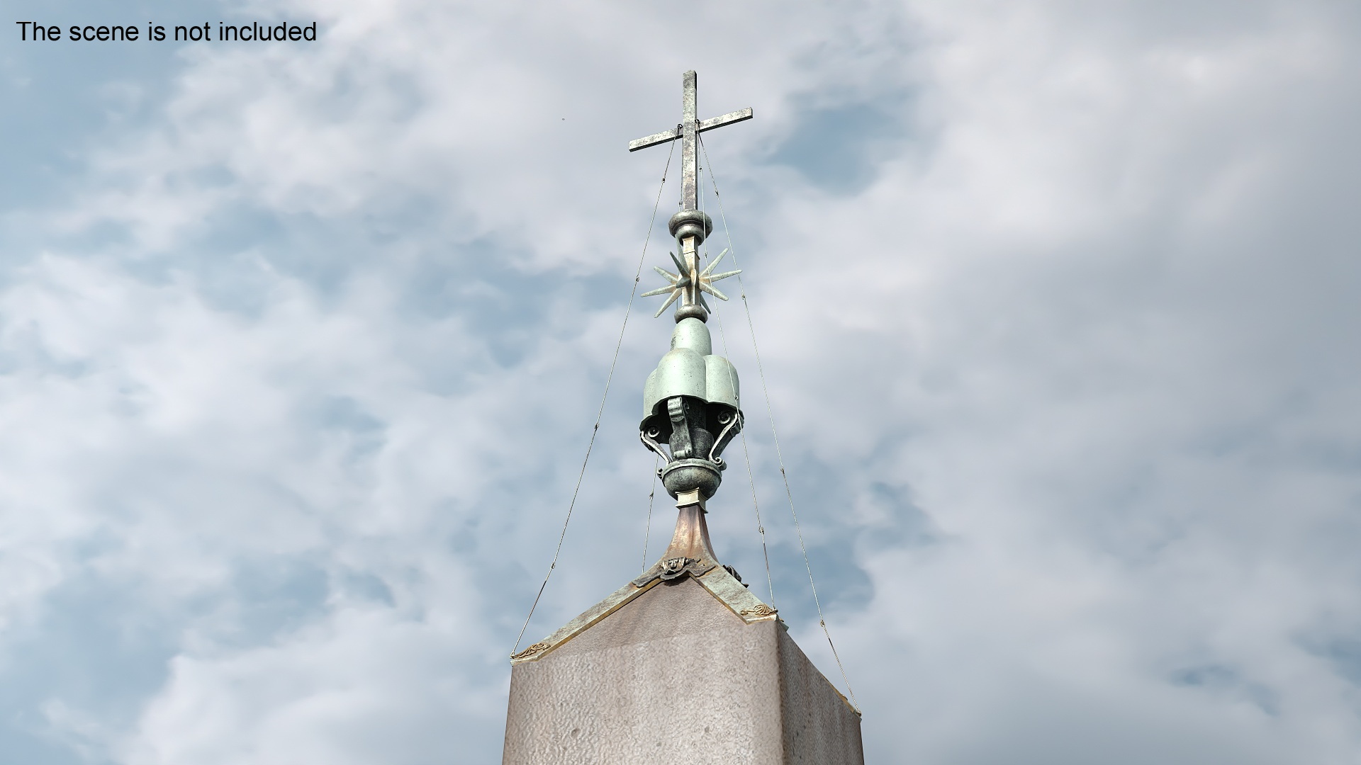 3D model Vatican City Obelisk