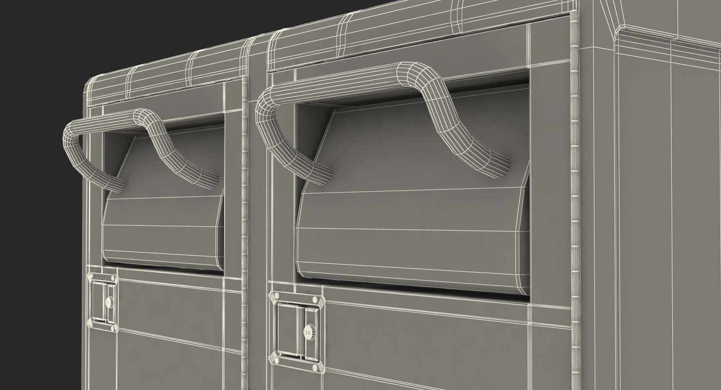 3D General Waste and Recycling Station Generic model