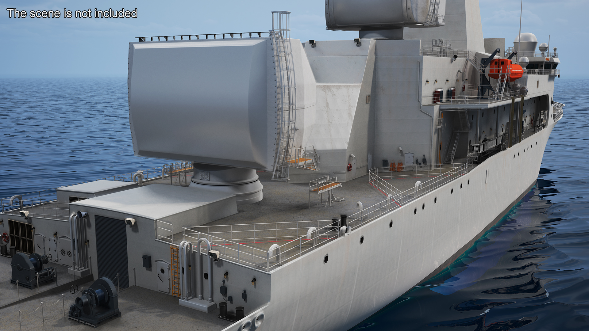 USNS Howard O Lorenzen Ship 3D