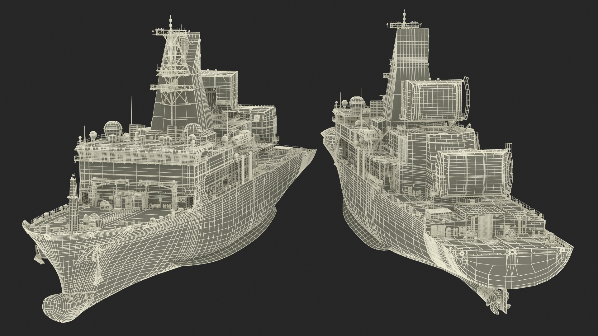 USNS Howard O Lorenzen Ship 3D