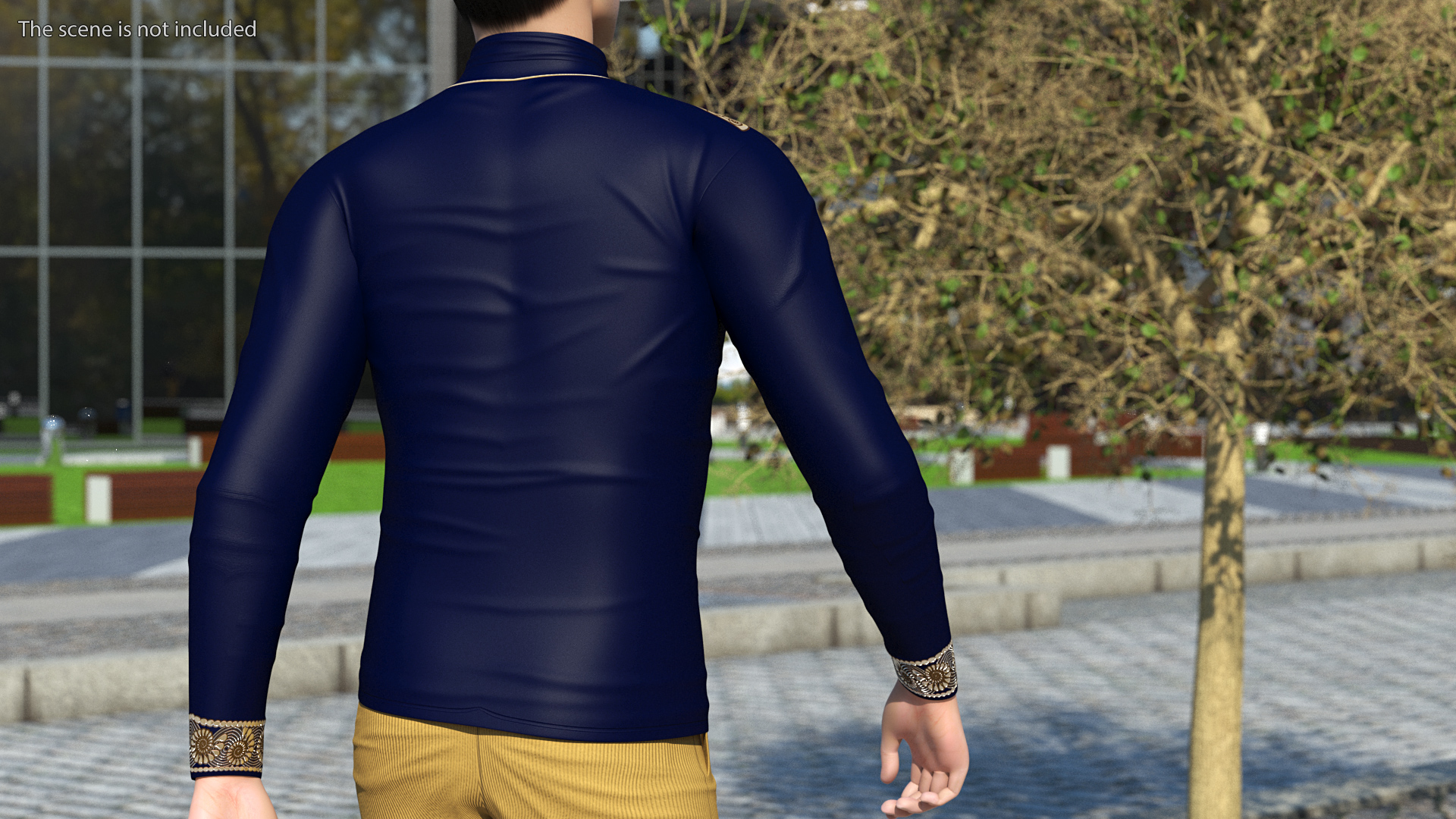 Fashionable Style Jacket 3D model