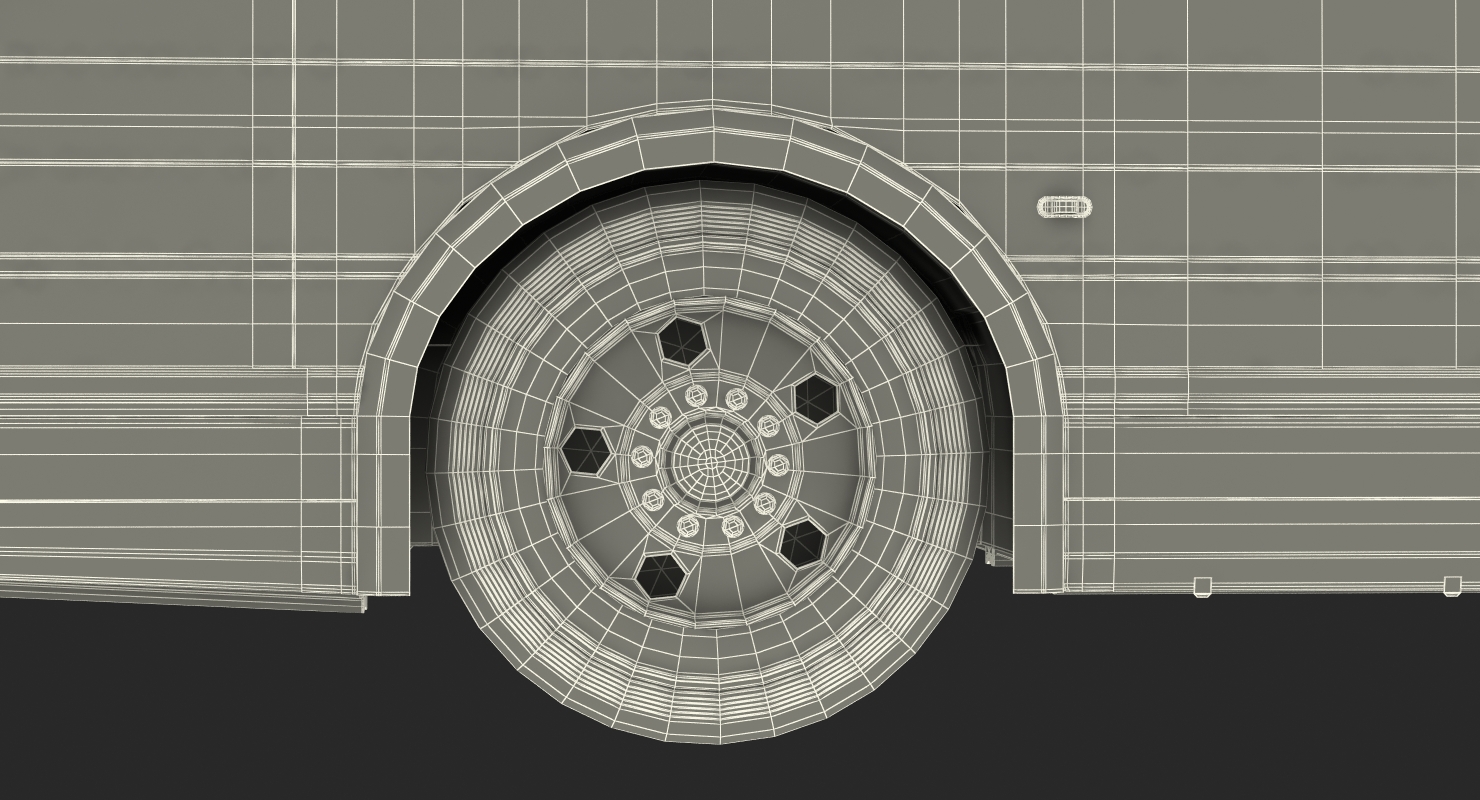 Flxible Metro D Transit Bus 3D