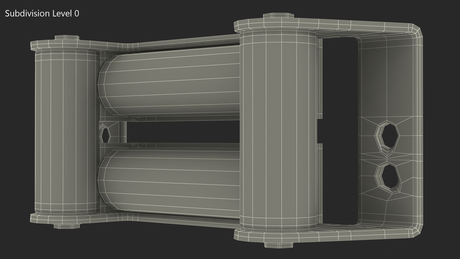 3D model Roller Fairlead