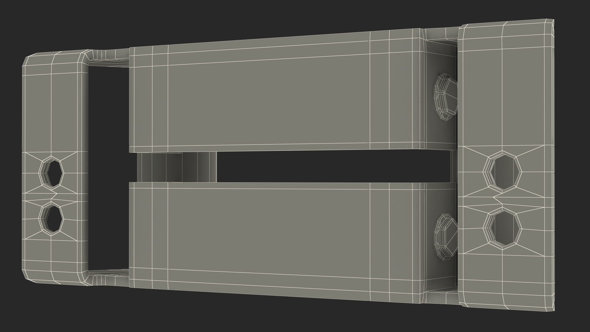 3D model Roller Fairlead