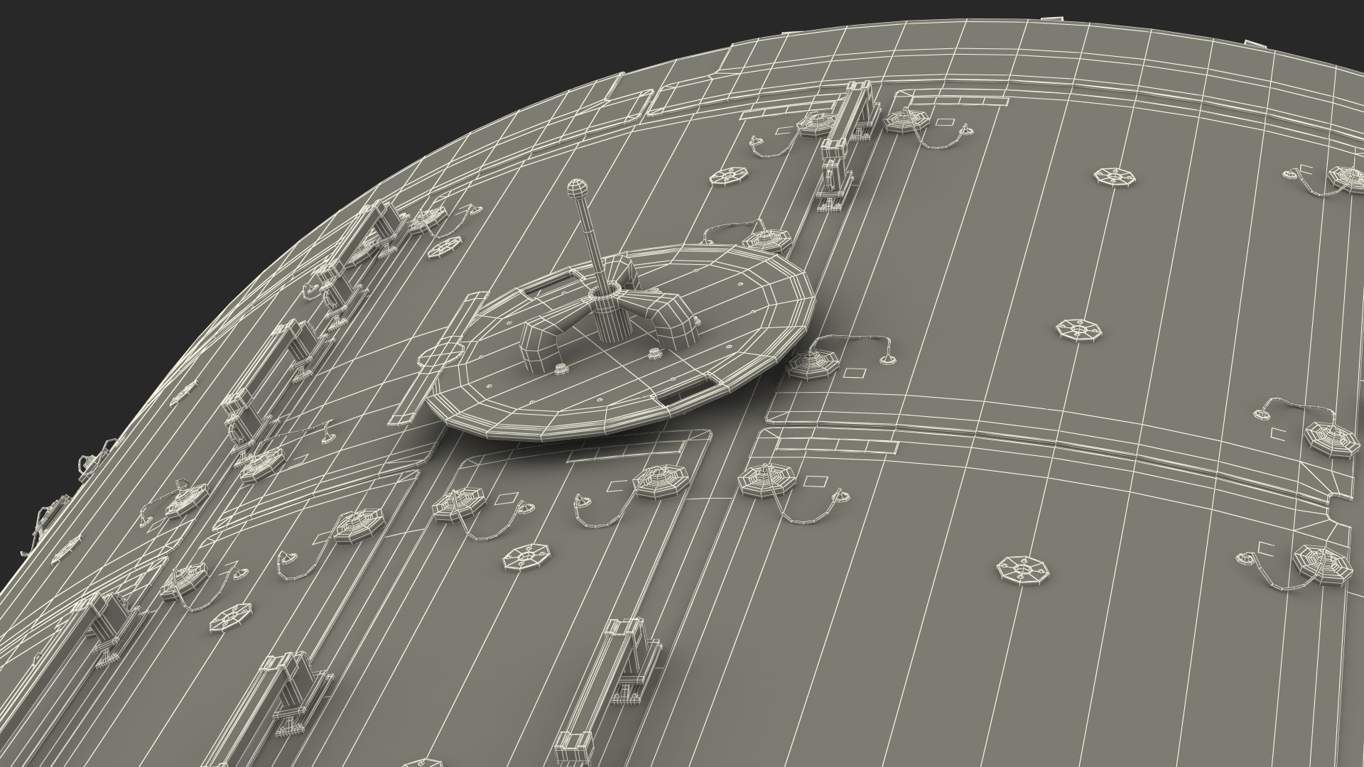 3D model ISS Module Harmony Node 2