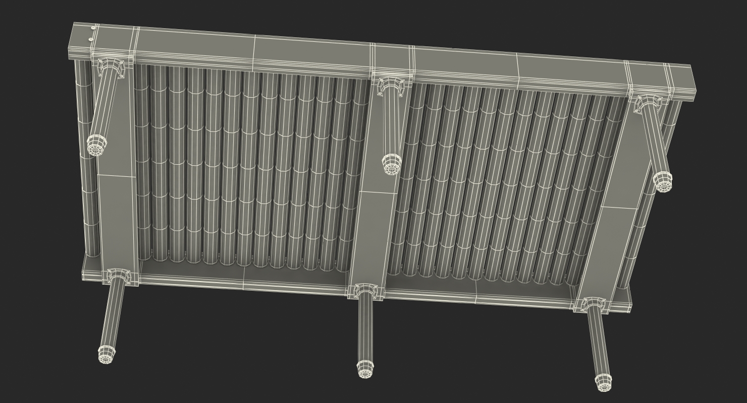 3D model Roller Conveyor