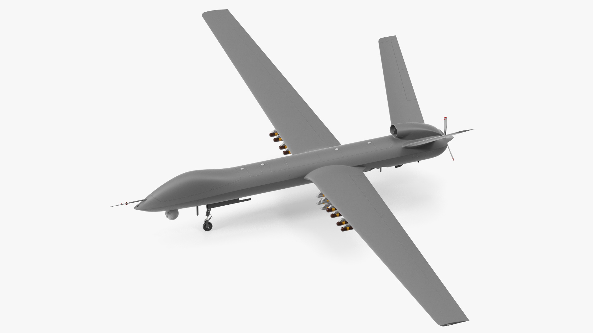 Hunter Killer Surveillance UAV Rigged 3D