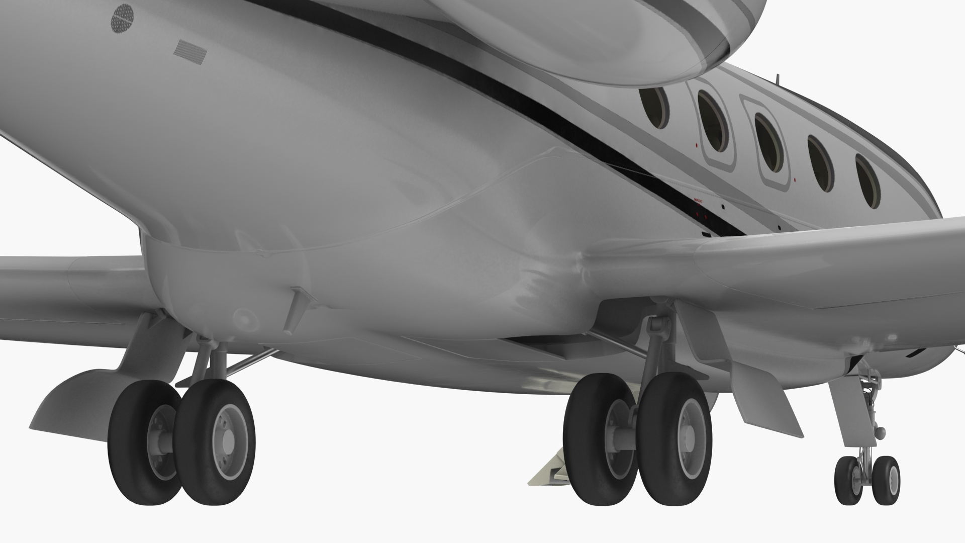 3D model Gulfstream G400 Twin Engine Business Jet