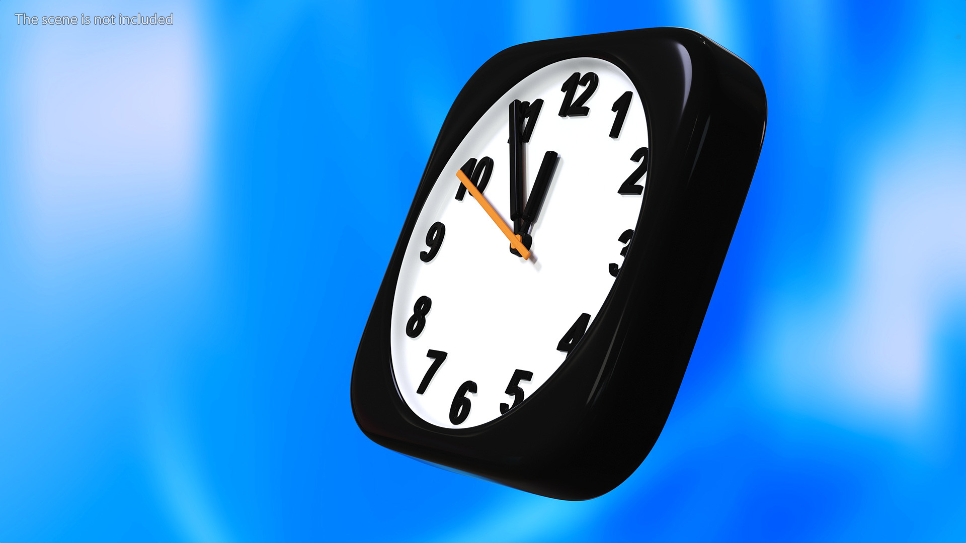 3D iPhone iOS Clock Icon