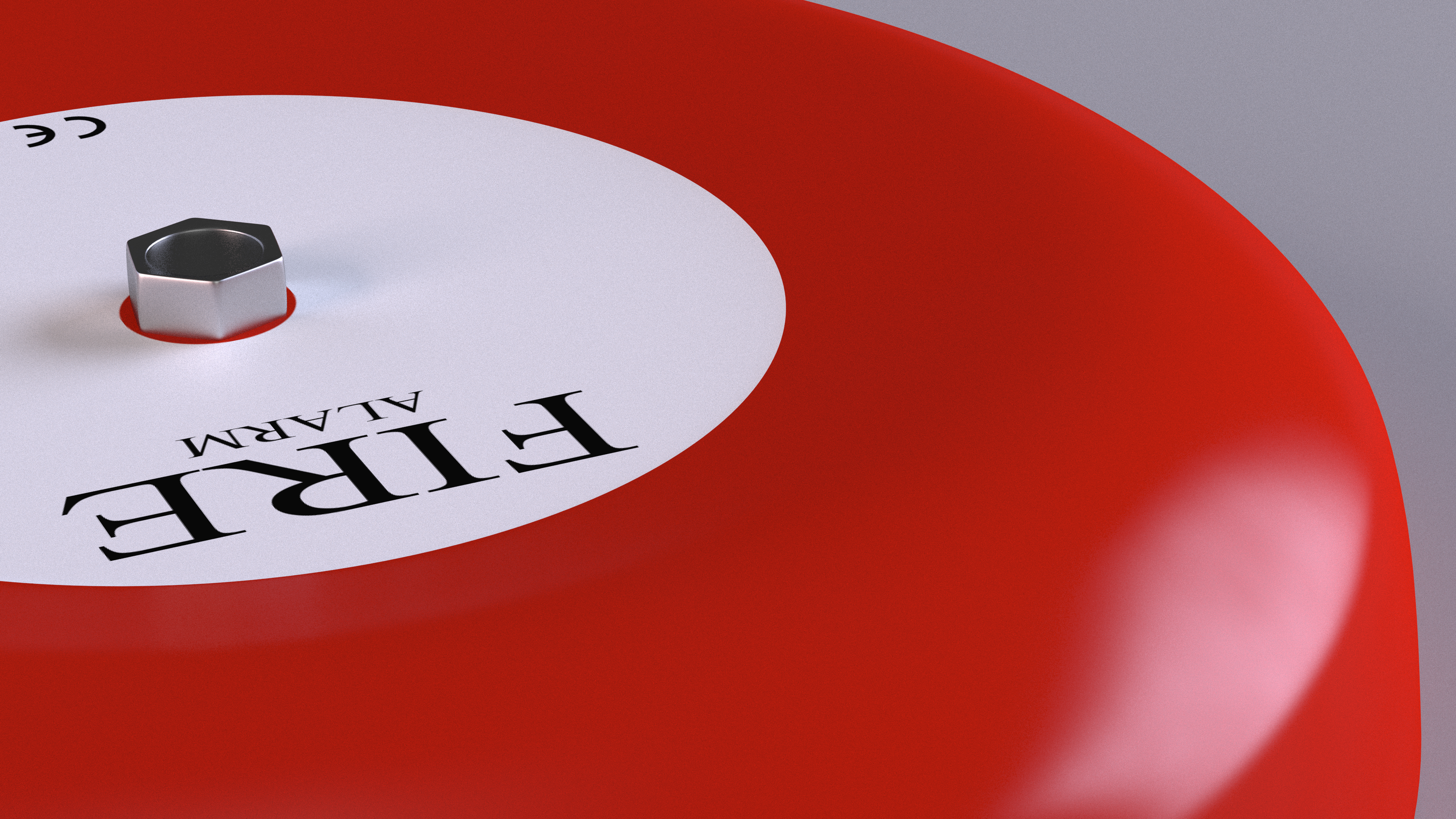 3D model Fire Alarm Bell