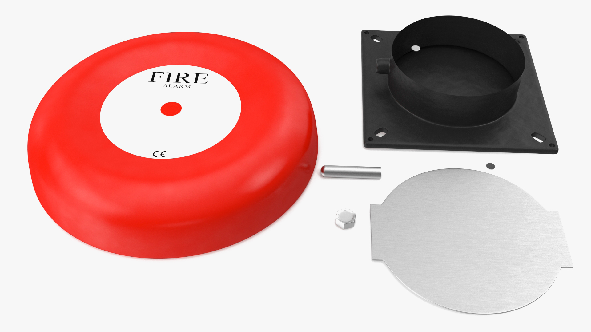 3D model Fire Alarm Bell