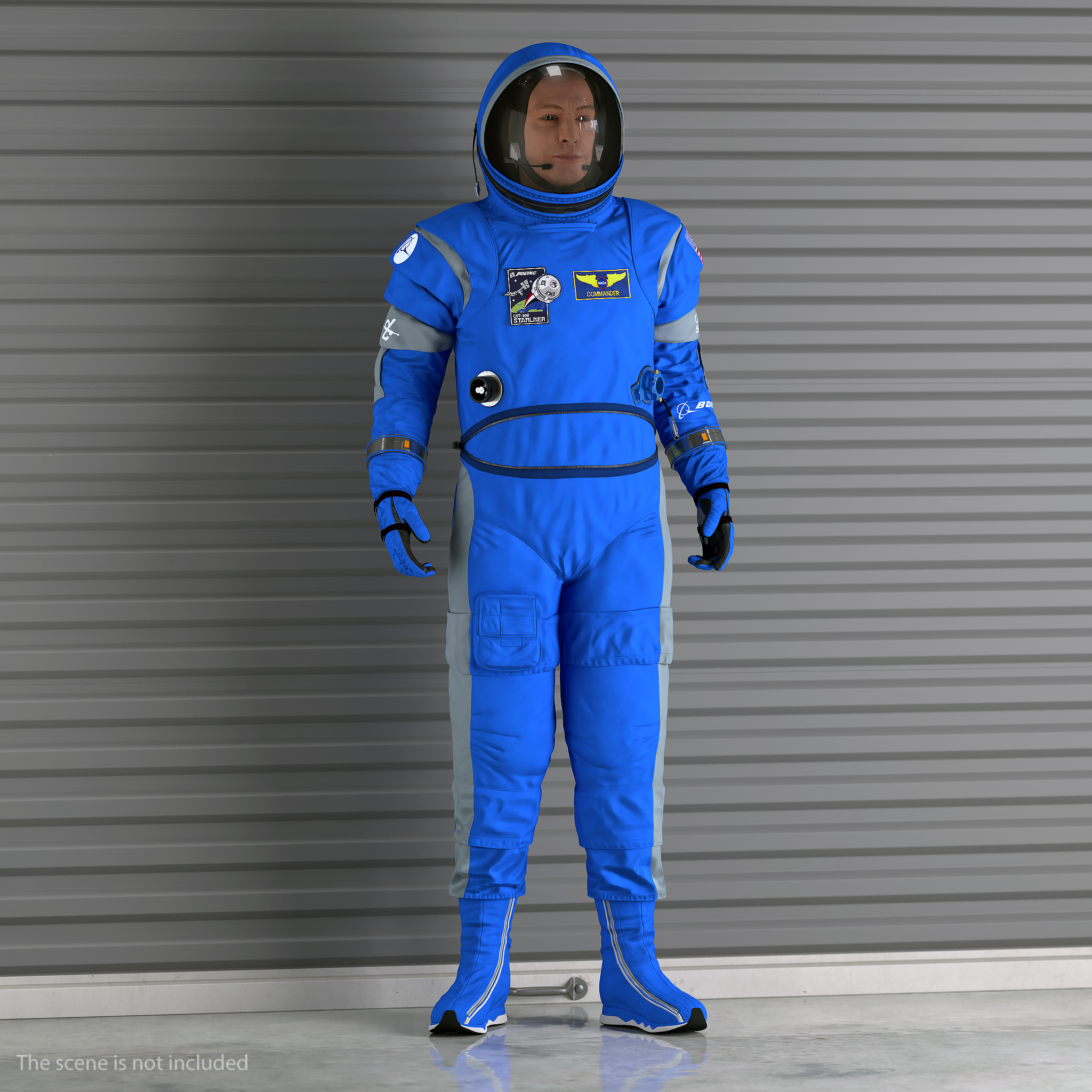 Boeing Spacesuit Boots 3D