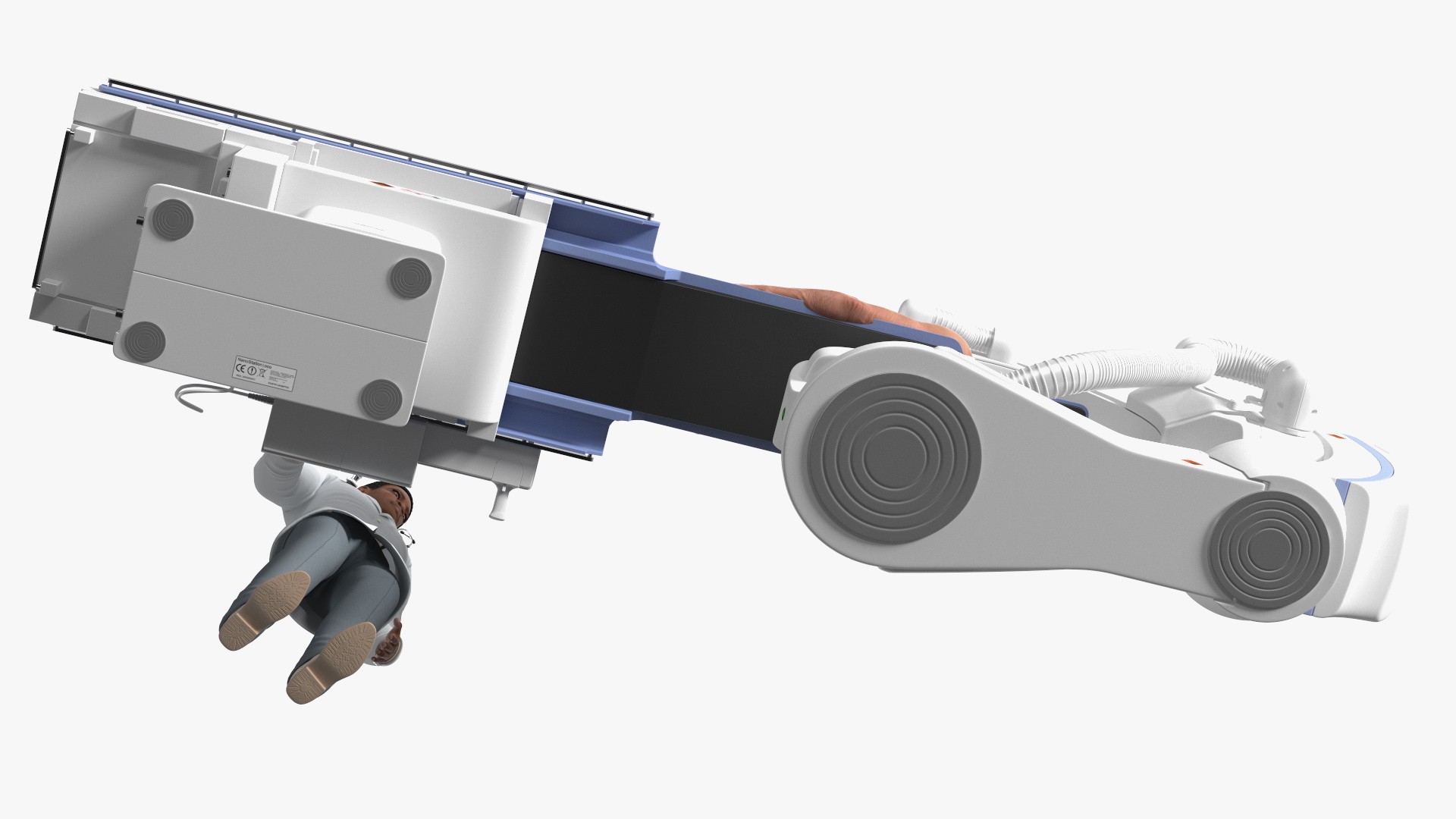 3D C Arm System with Patient and Doctor