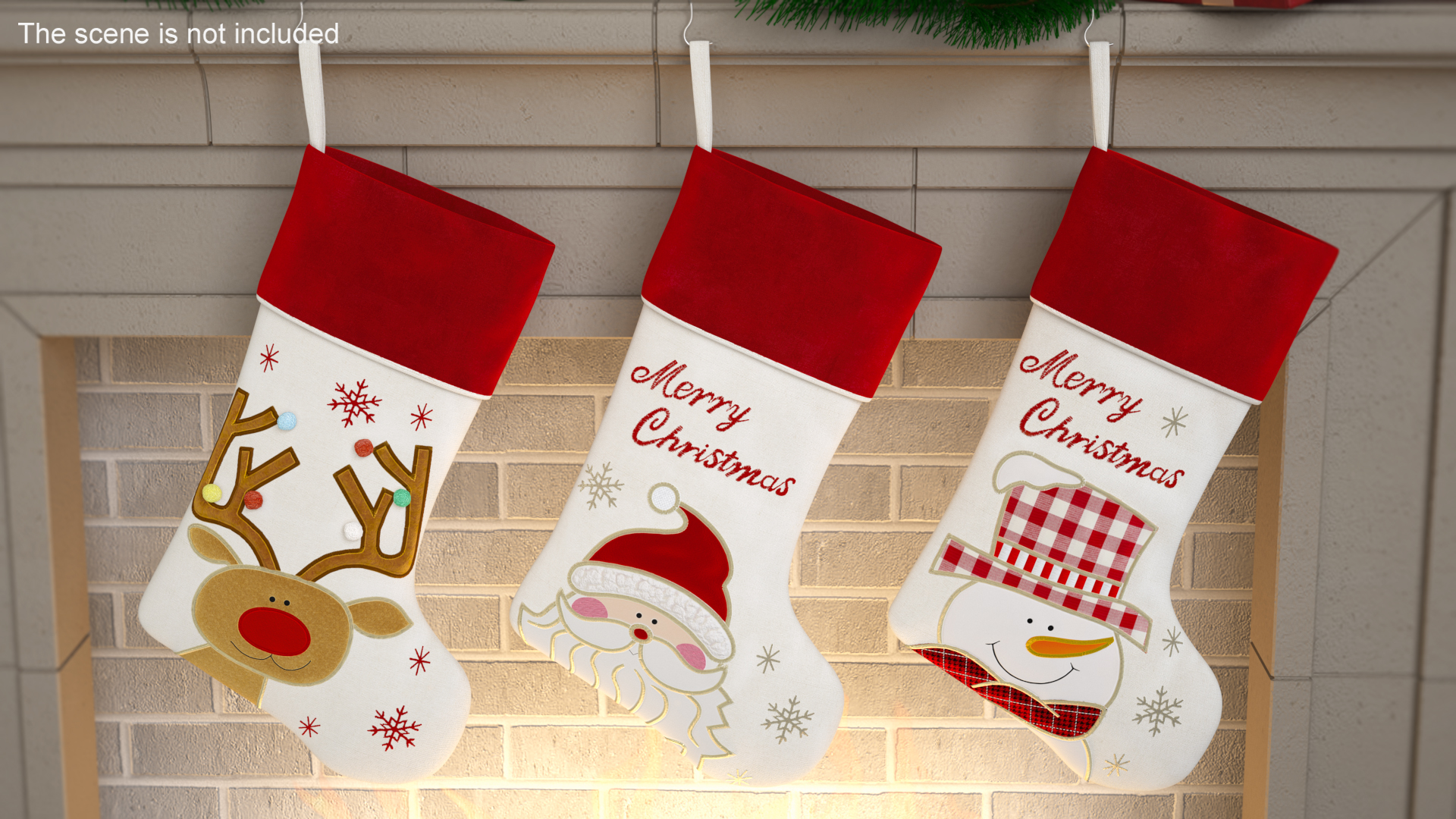 3D model Christmas Stockings Decoration