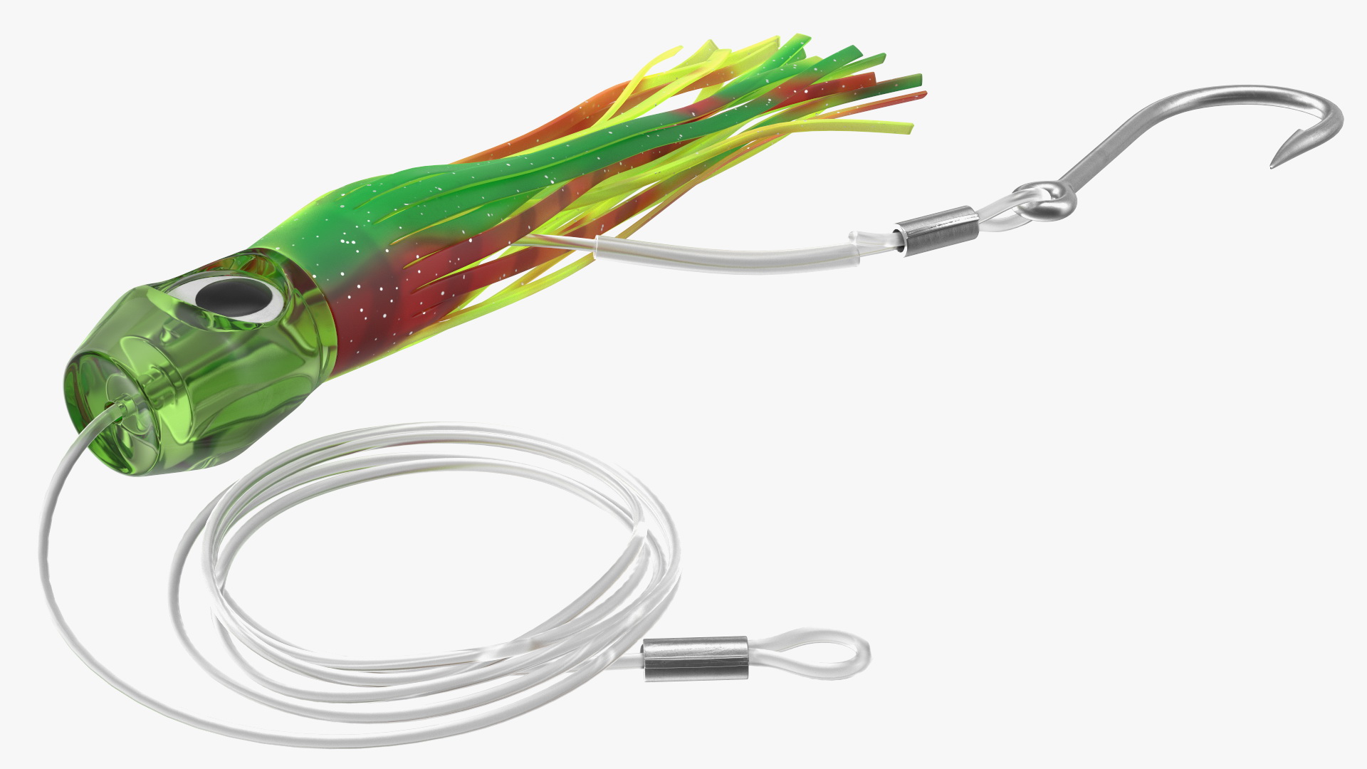 Squid Skirt Marlin Tuna Trolling Lure 3D