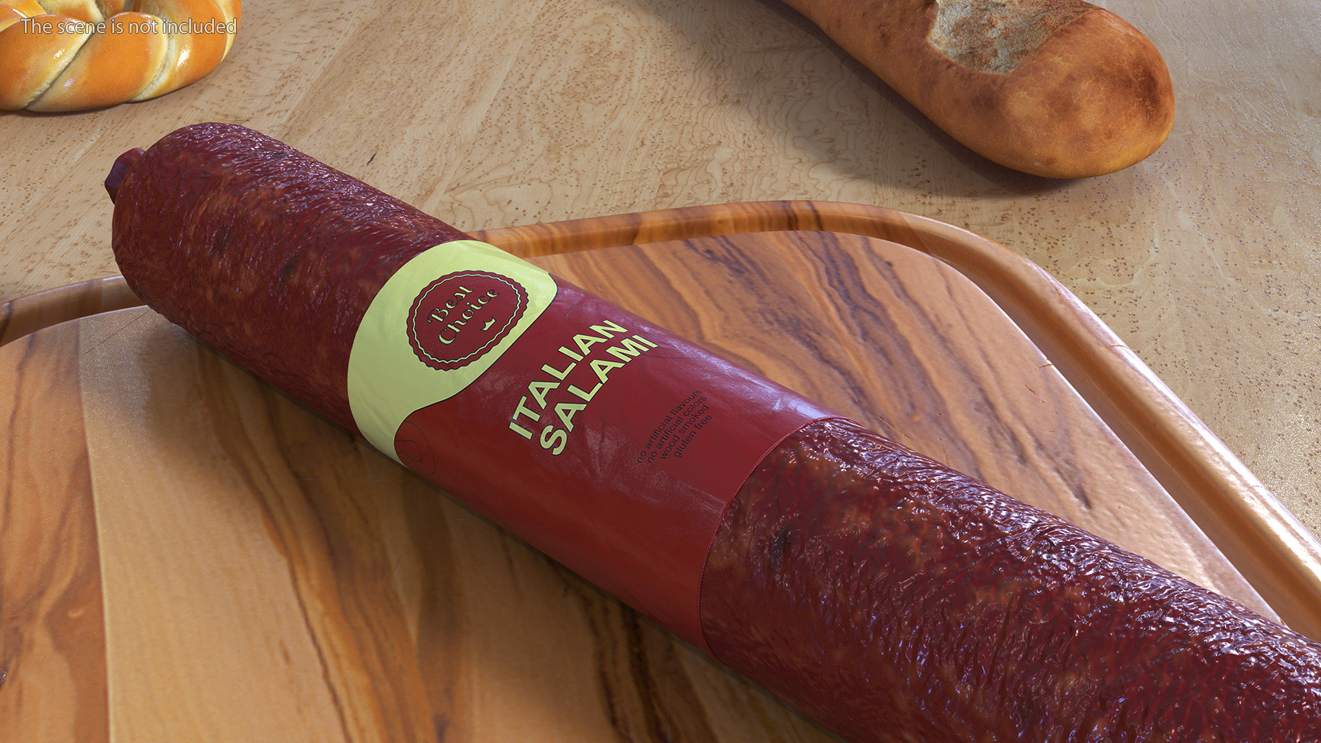 3D model Italian Salami Stick