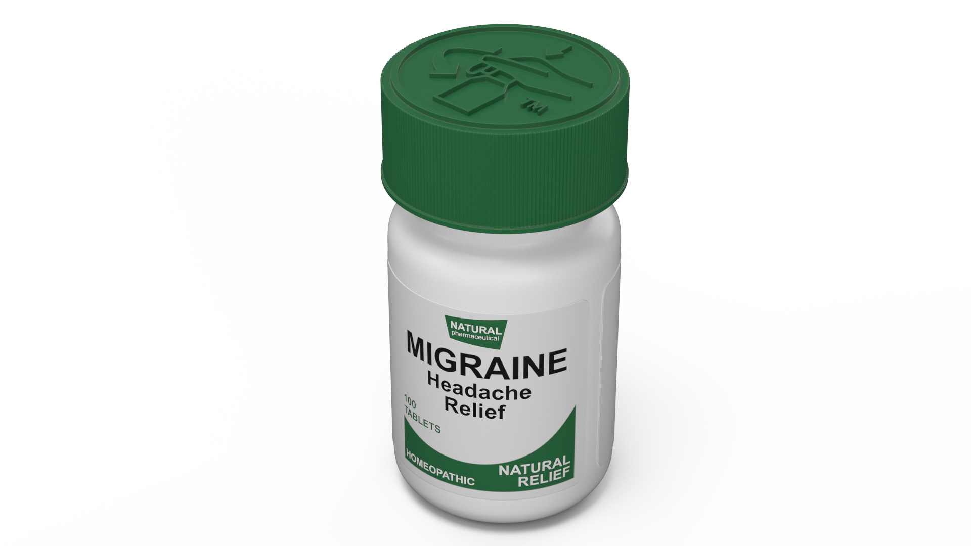 Migraine Relief Jar 3D model