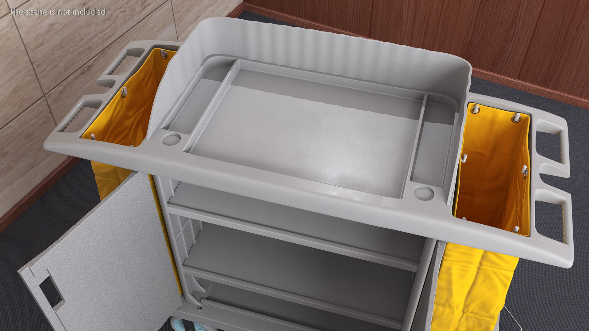 Housekeeping Cart 3D