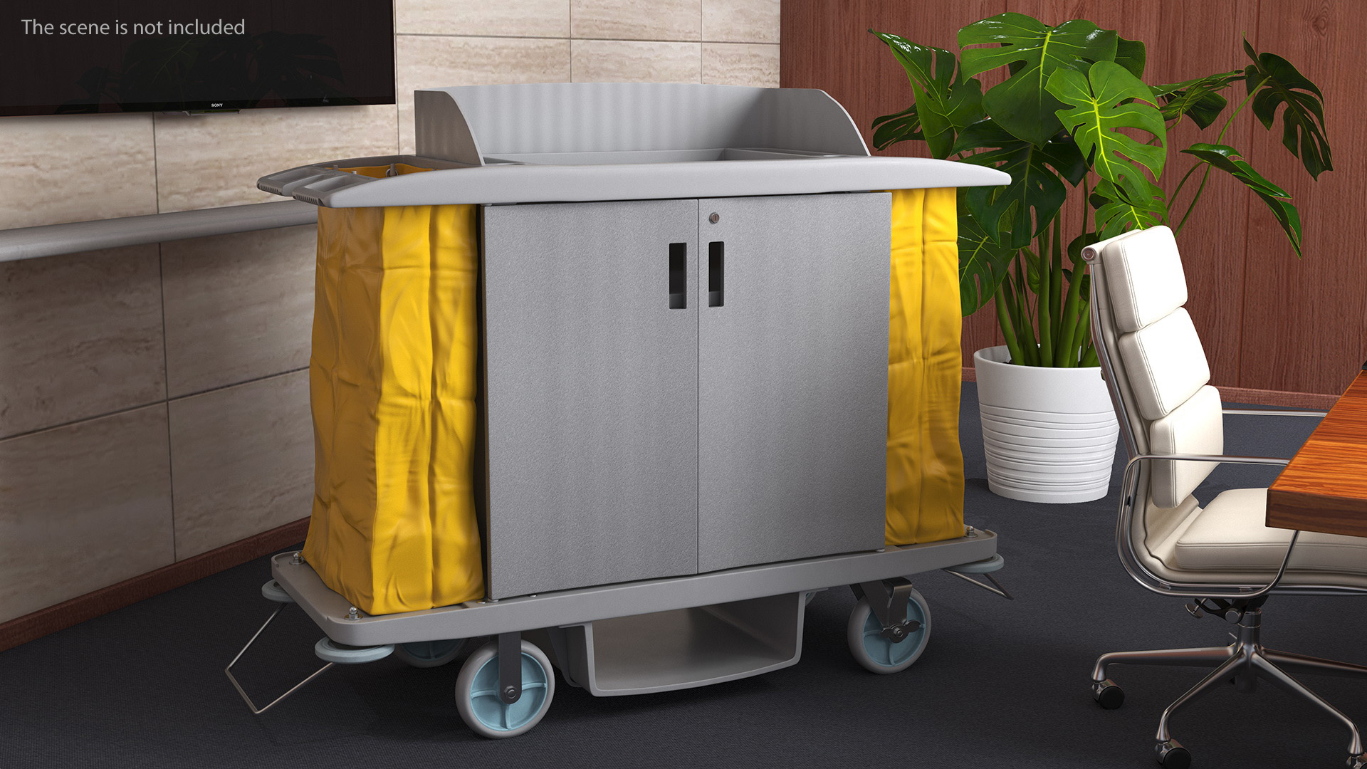 Housekeeping Cart 3D