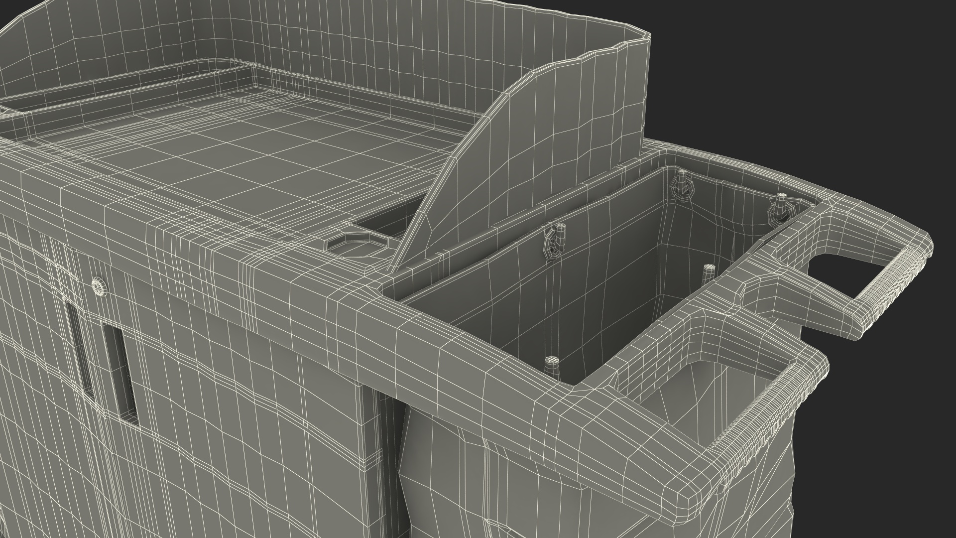 Housekeeping Cart 3D