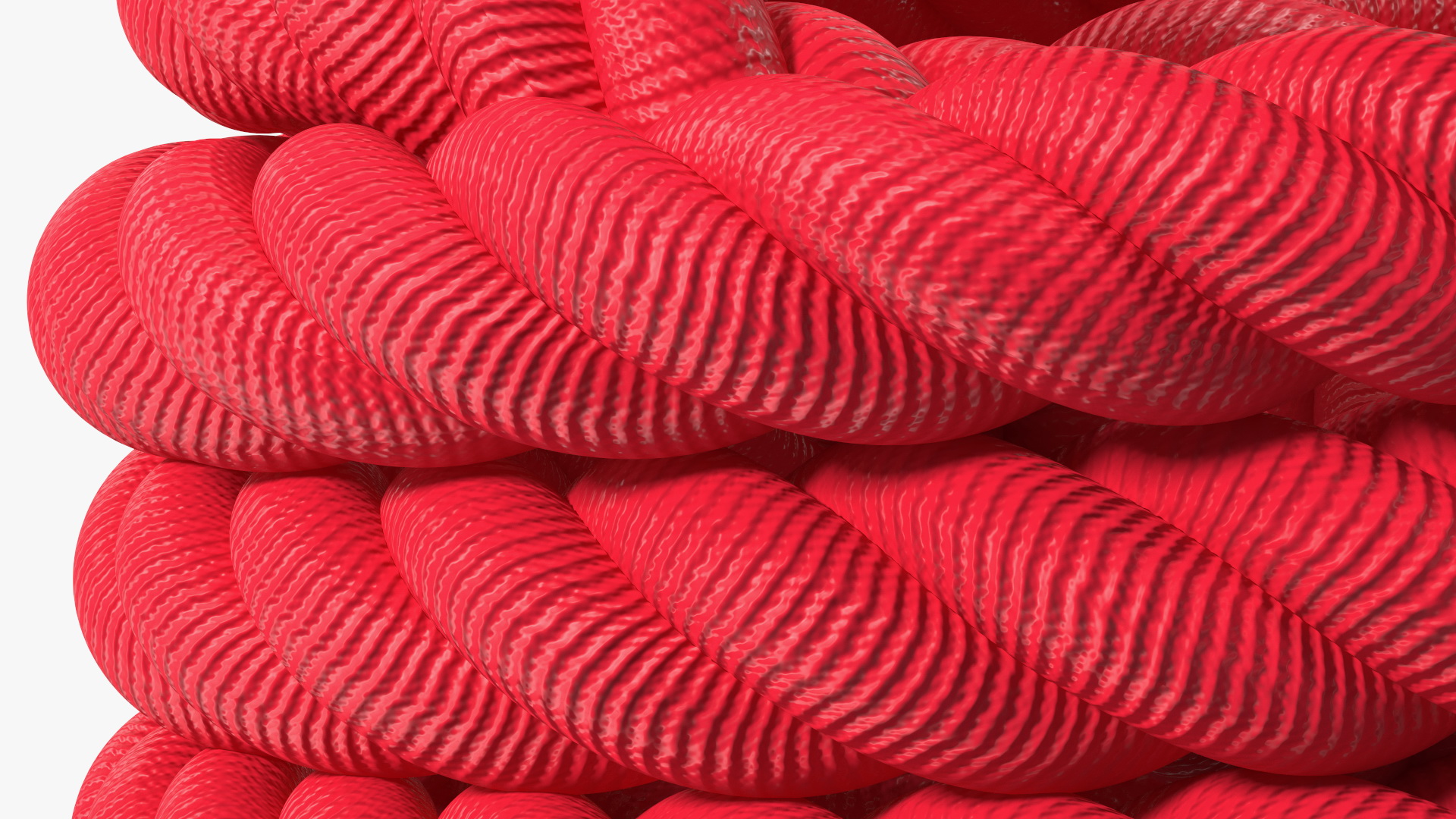 3D Heavy Training Rope Folded