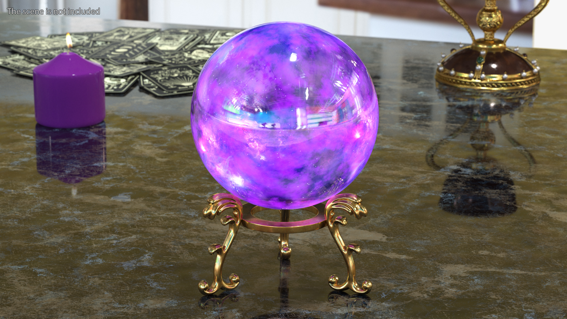 Mystic Crystal Ball 3D model