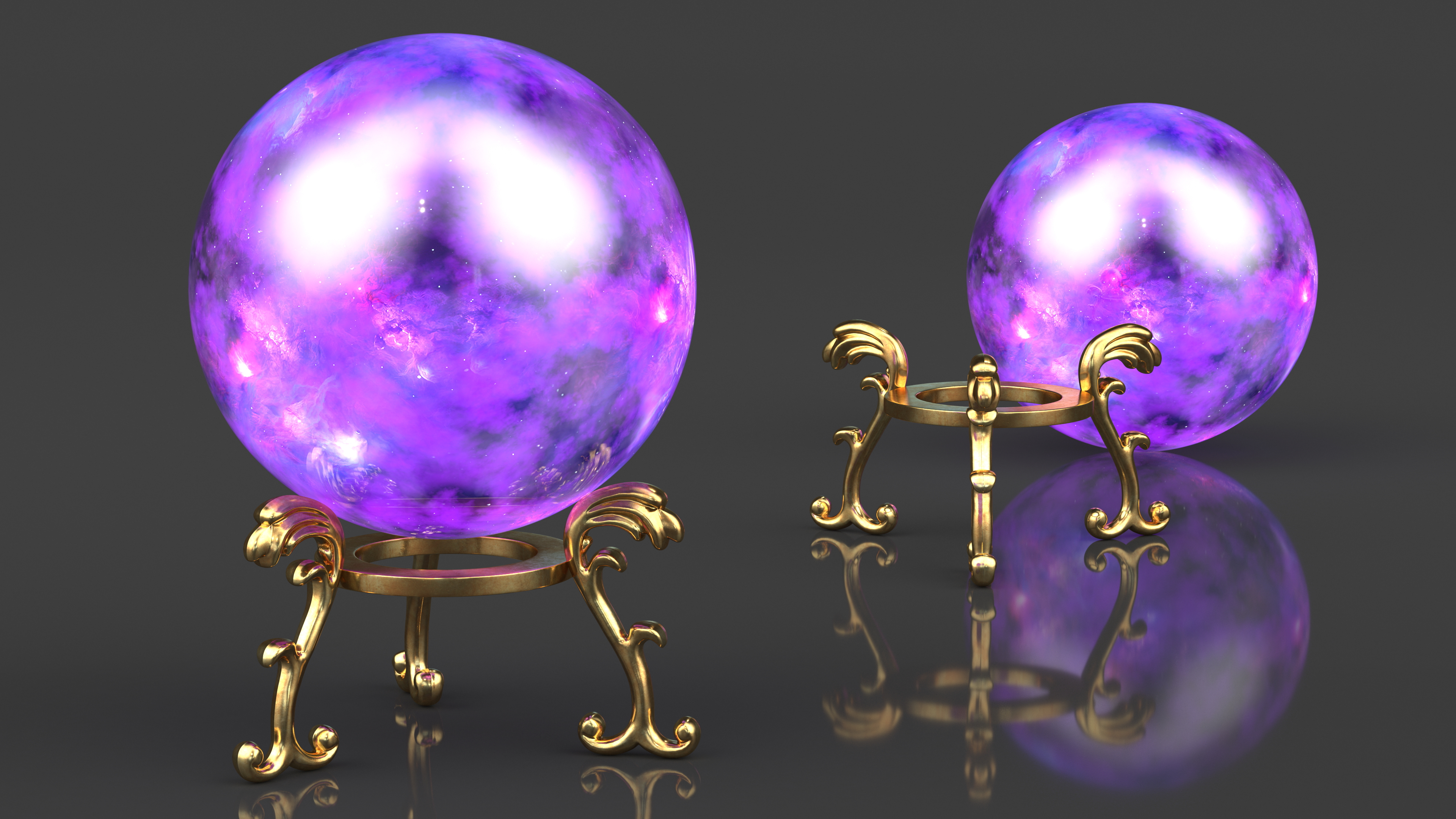 Mystic Crystal Ball 3D model