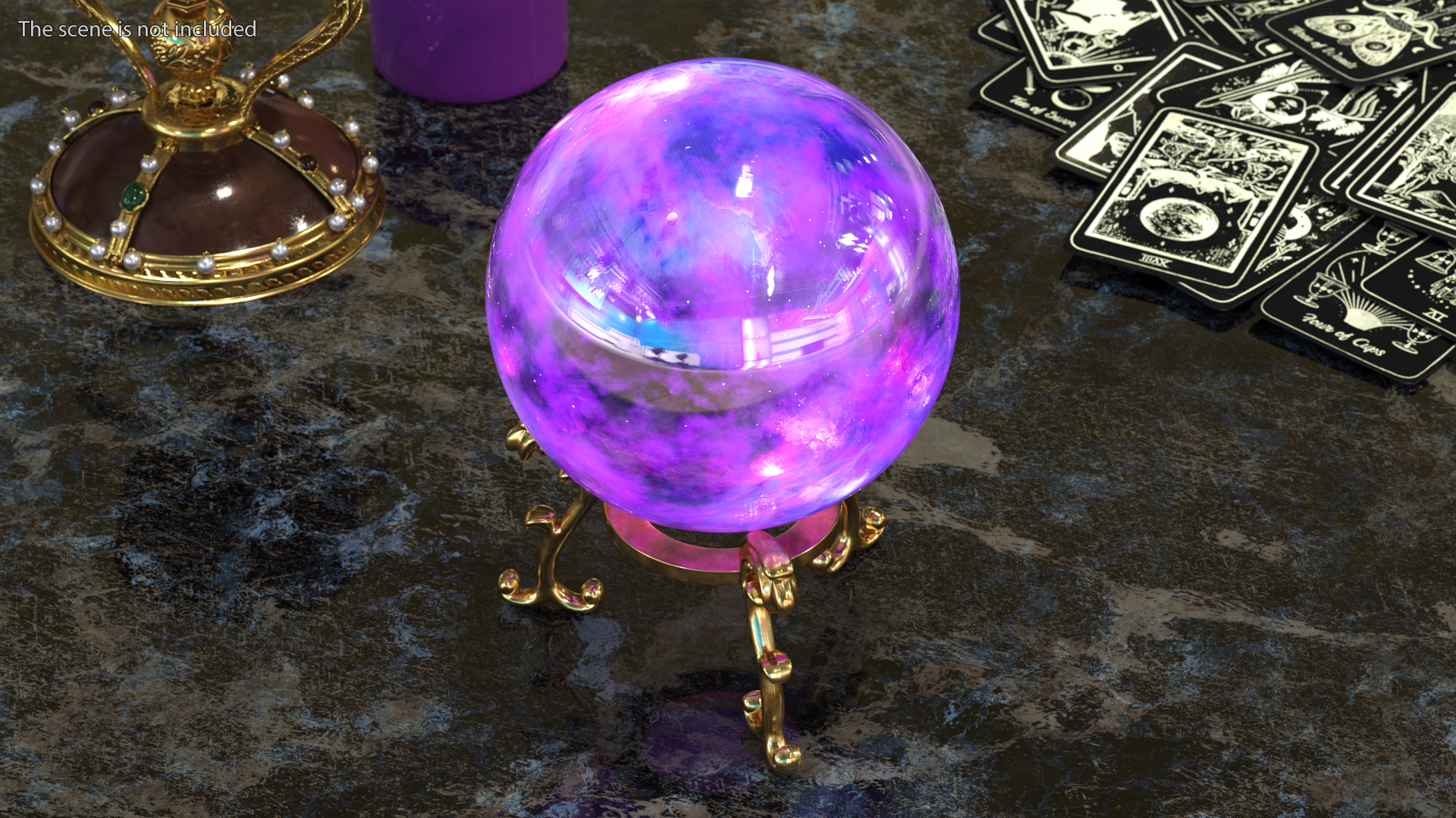 Mystic Crystal Ball 3D model