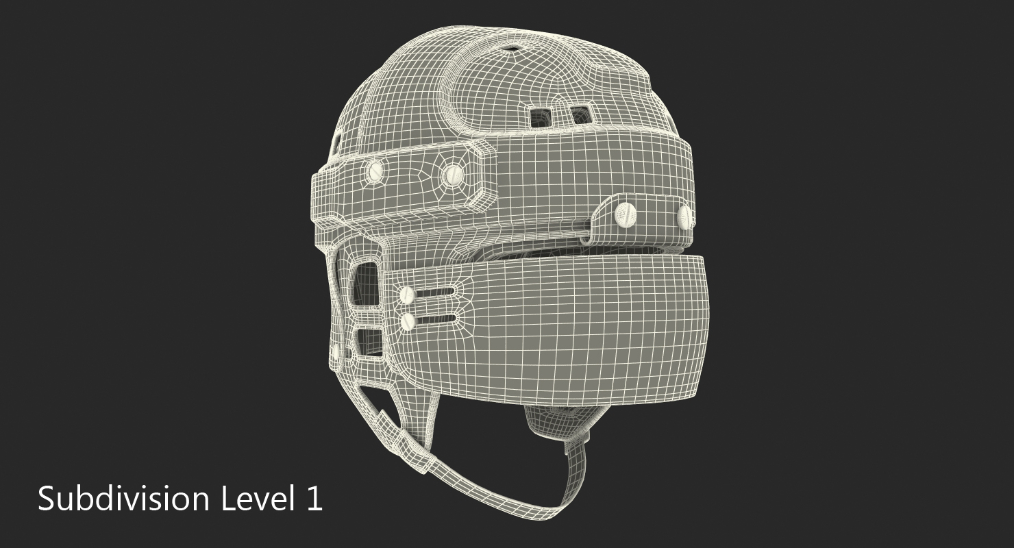 Hockey Helmet Cooper Sk2000 3D