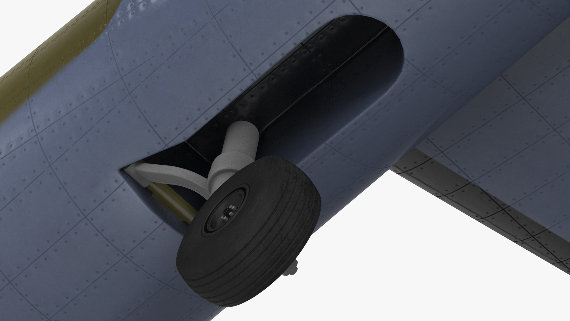 Boeing B-17 Bomber Rigged for Maya 3D model