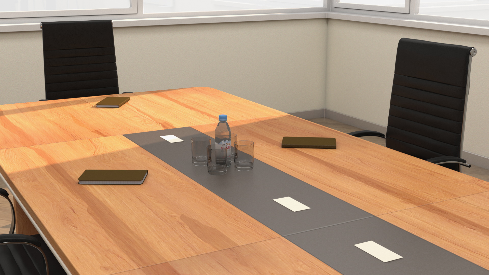 Meeting Room with Furniture 3D