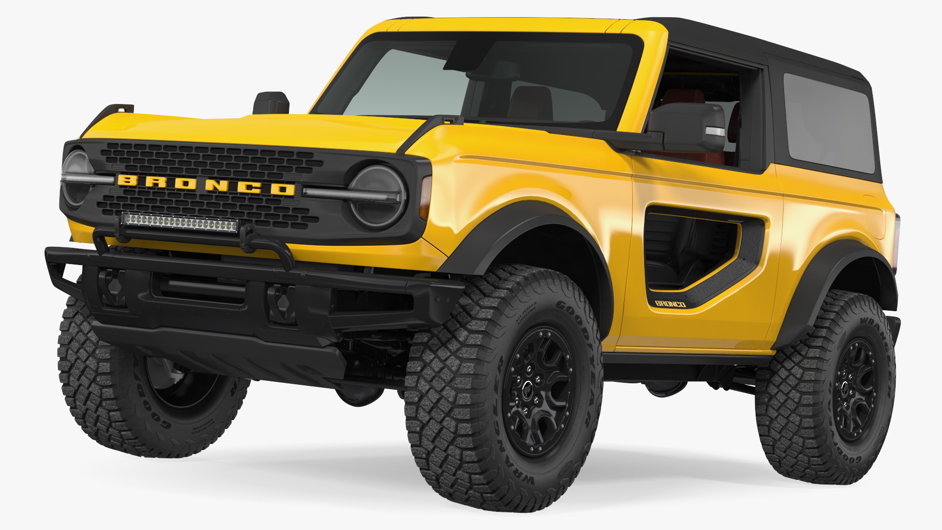 Ford Bronco 2021 Two Door 4X4 3D model