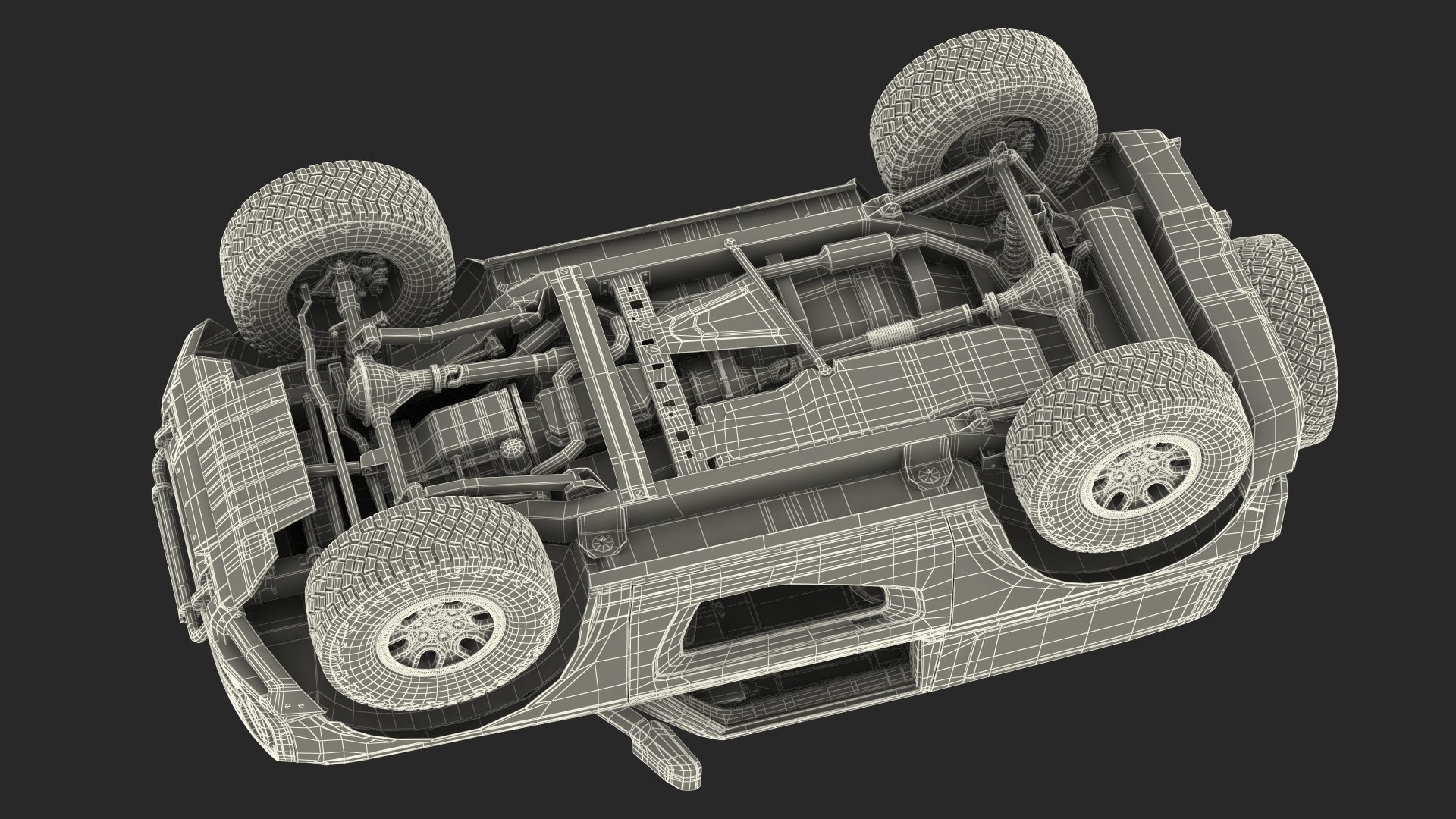 Ford Bronco 2021 Two Door 4X4 3D model