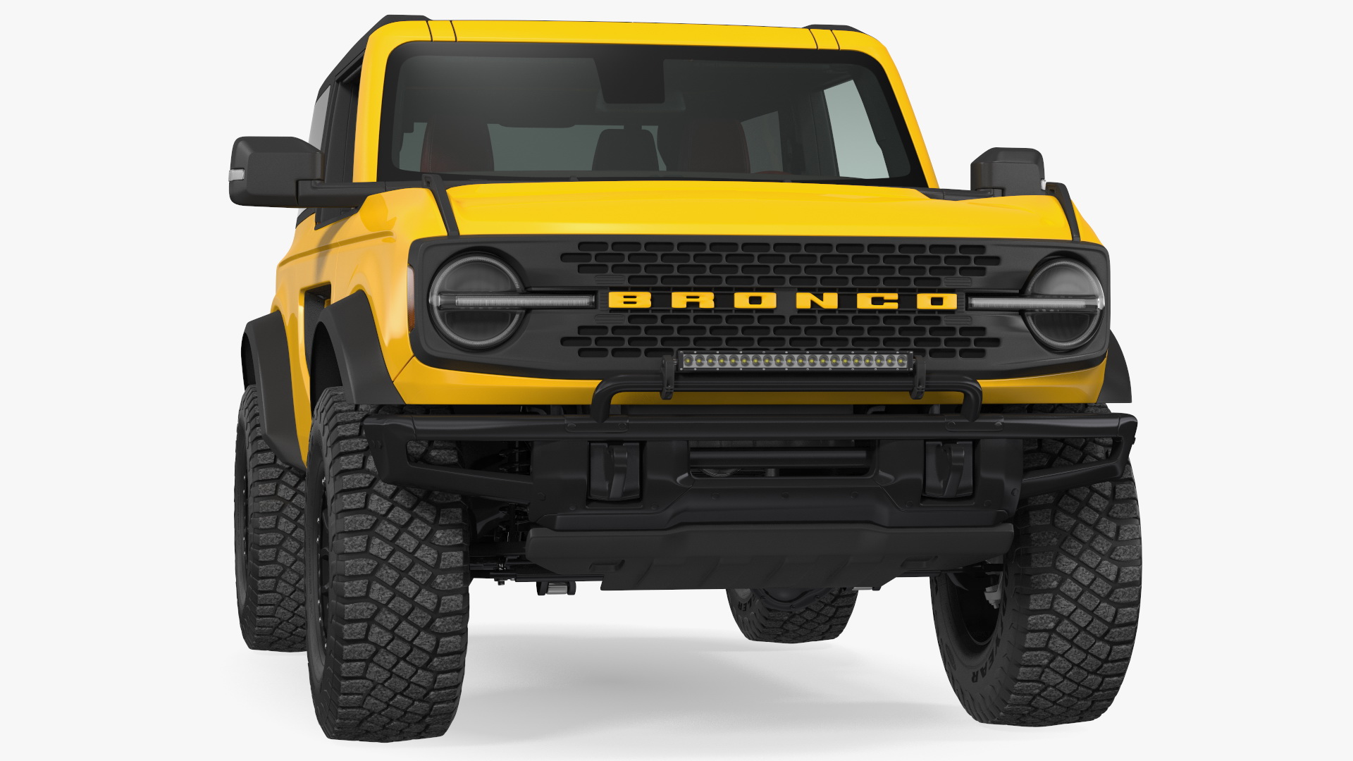 Ford Bronco 2021 Two Door 4X4 3D model