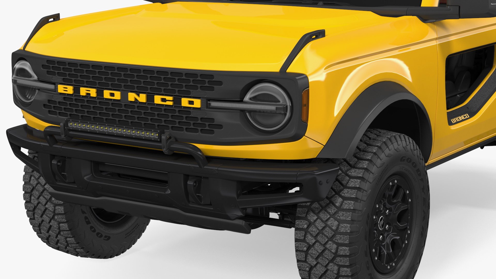 Ford Bronco 2021 Two Door 4X4 3D model