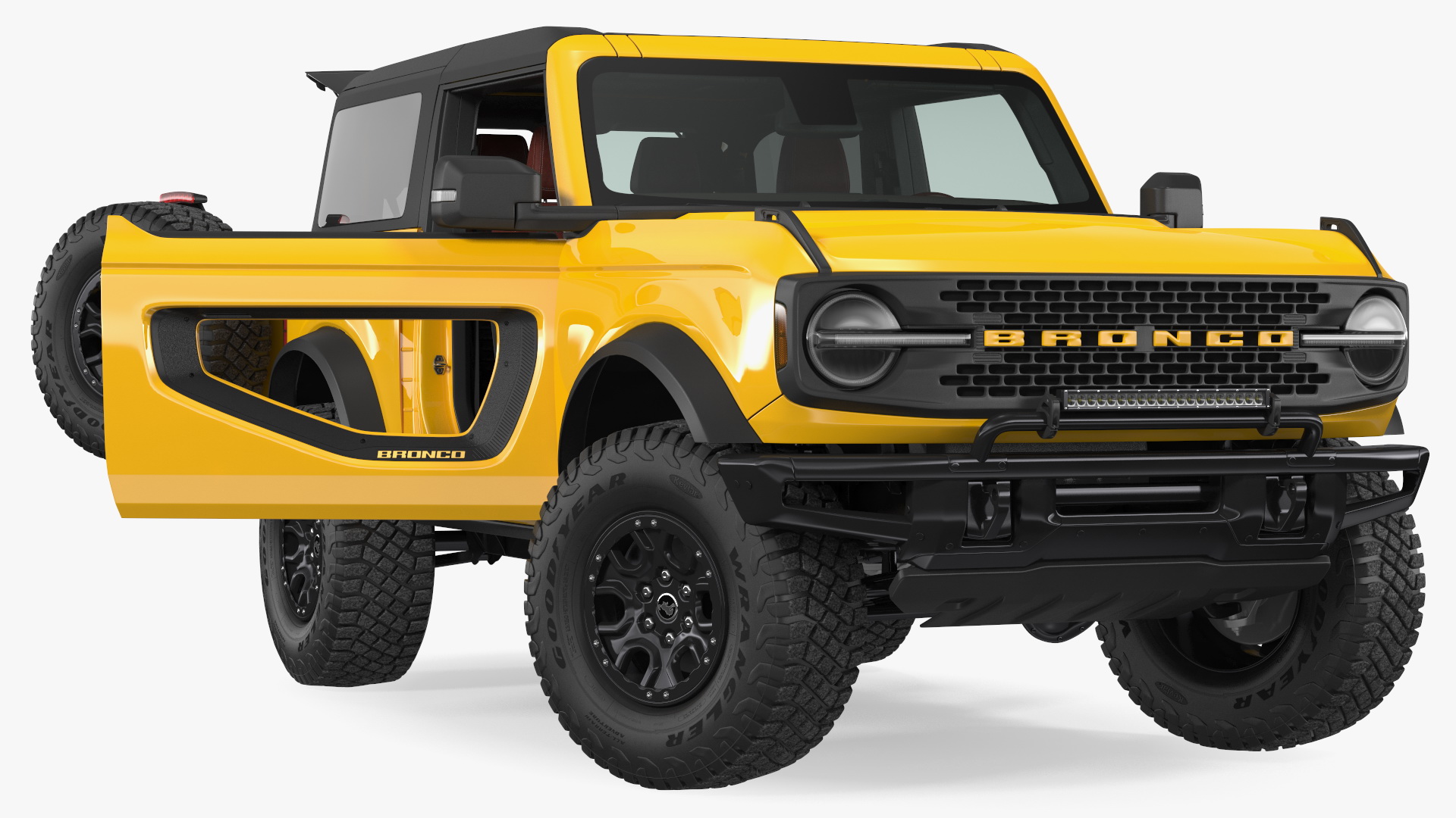 Ford Bronco 2021 Two Door 4X4 3D model