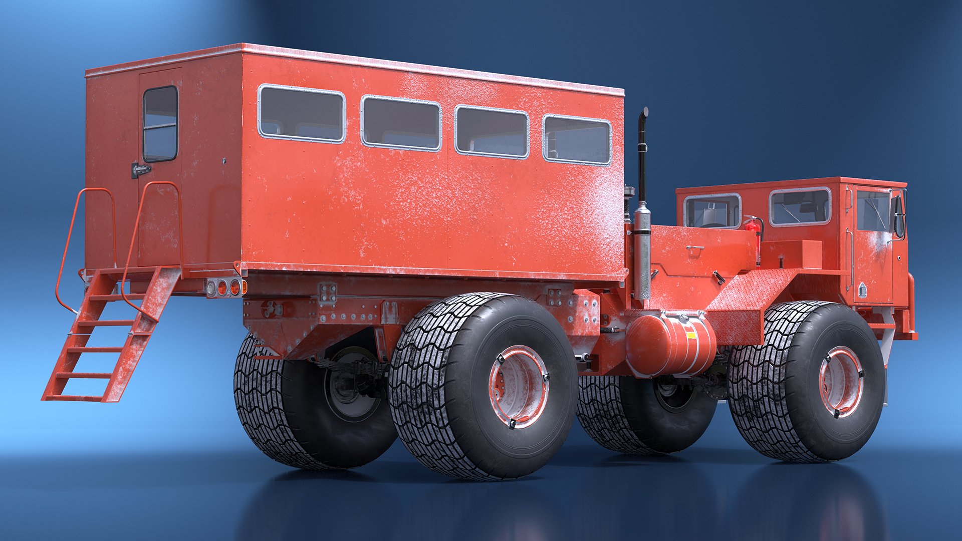 3D Antarctica Truck