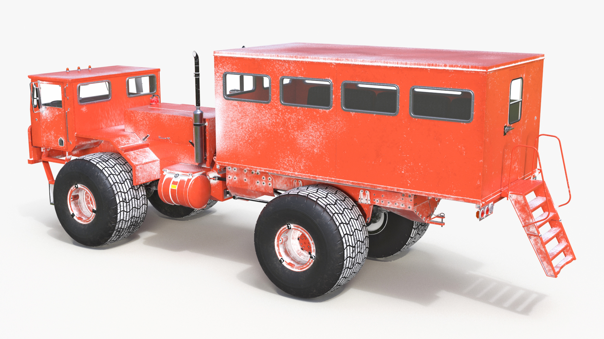 3D Antarctica Truck