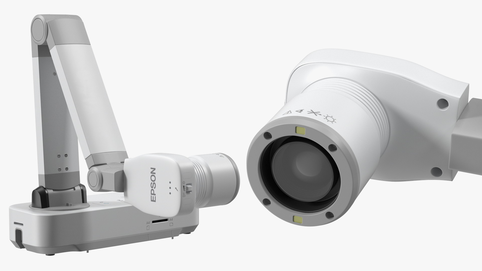 3D model Document Camera Epson ELPDC21 Rigged for Cinema 4D