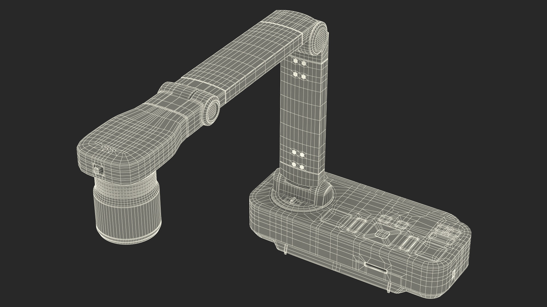 3D model Document Camera Epson ELPDC21 Rigged for Cinema 4D