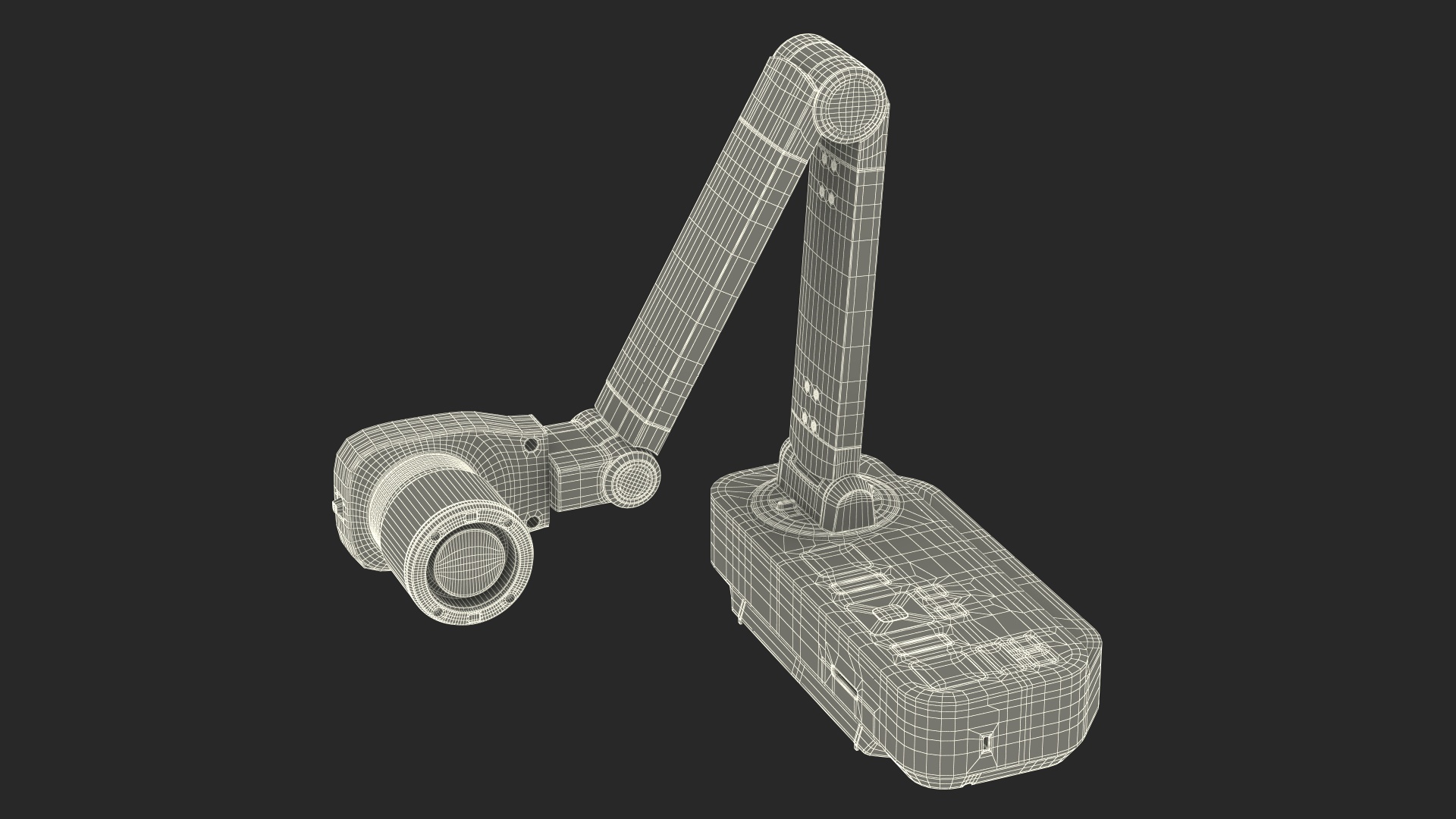 3D model Document Camera Epson ELPDC21 Rigged for Cinema 4D