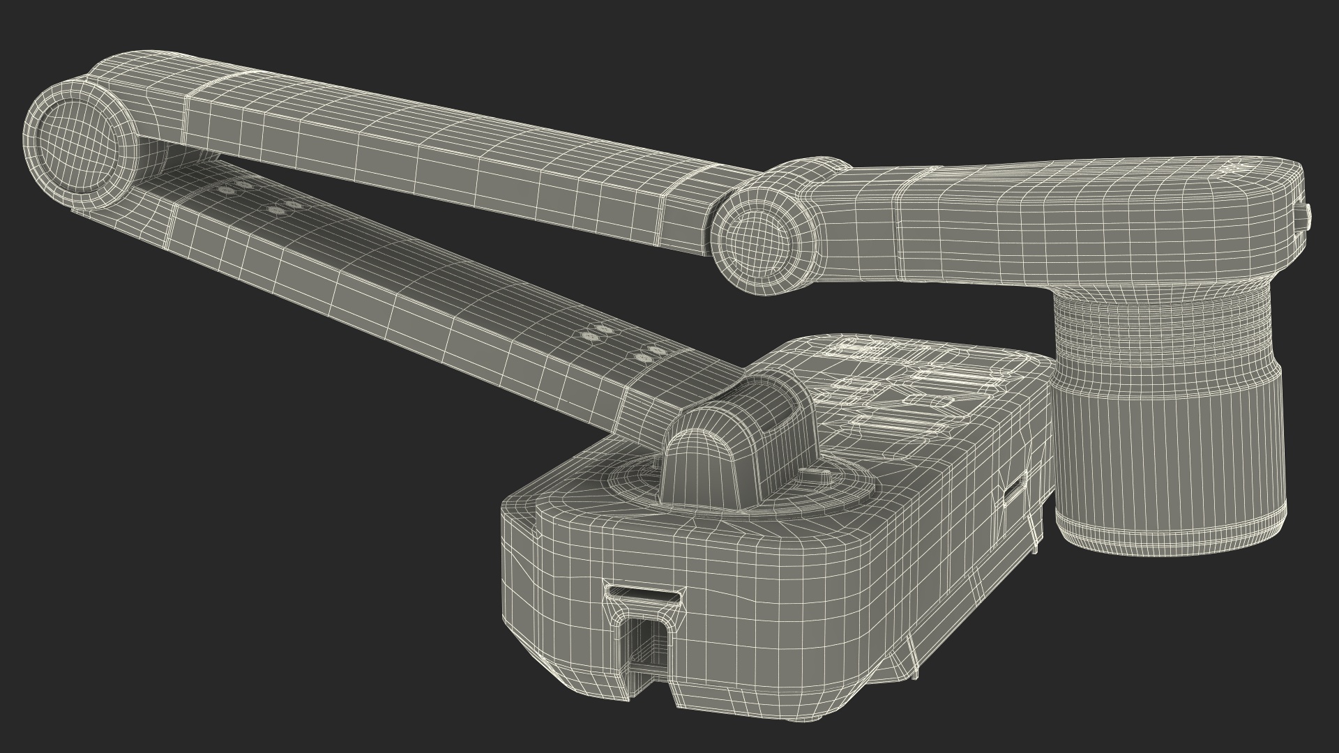 3D model Document Camera Epson ELPDC21 Rigged for Cinema 4D