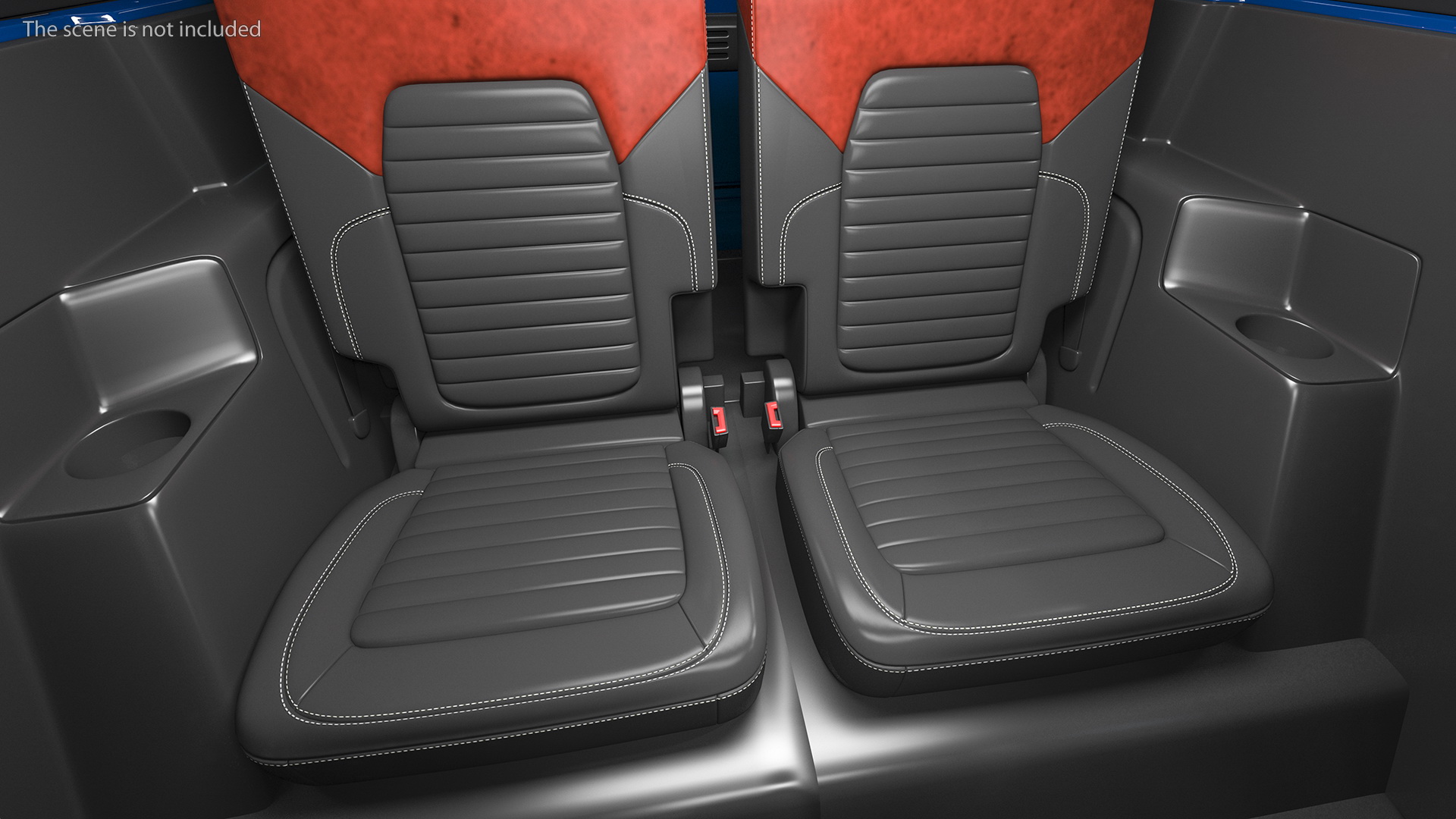 SUV Seats 3D model