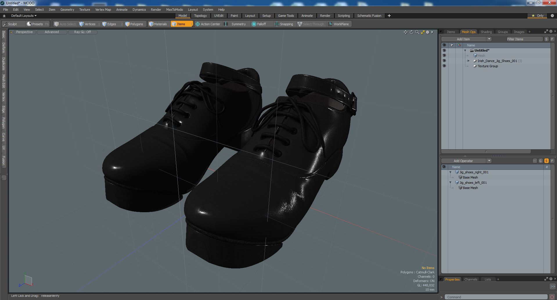 3D Irish Dance Jig Shoes