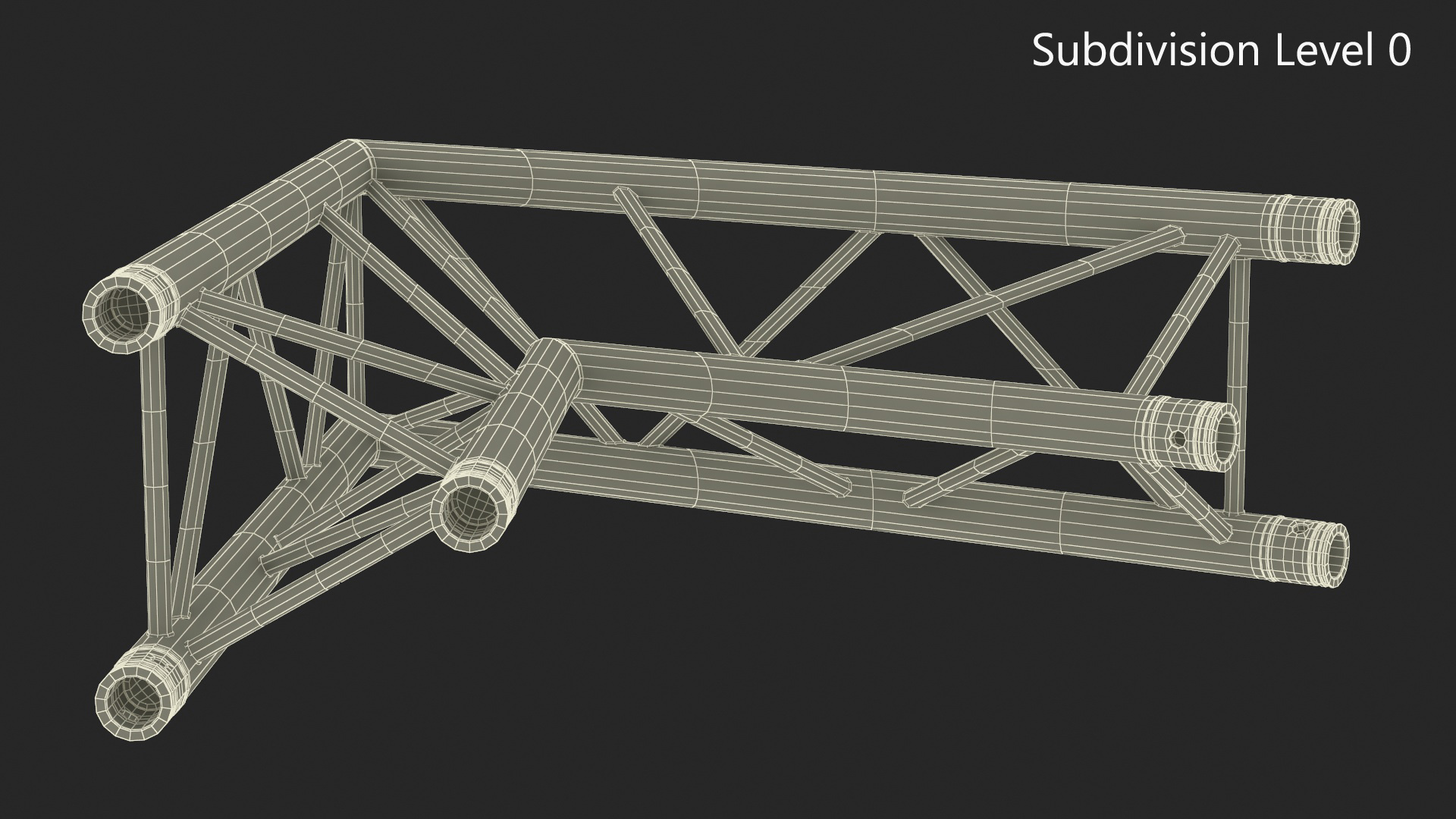 Architecture Truss Modular Large 3D